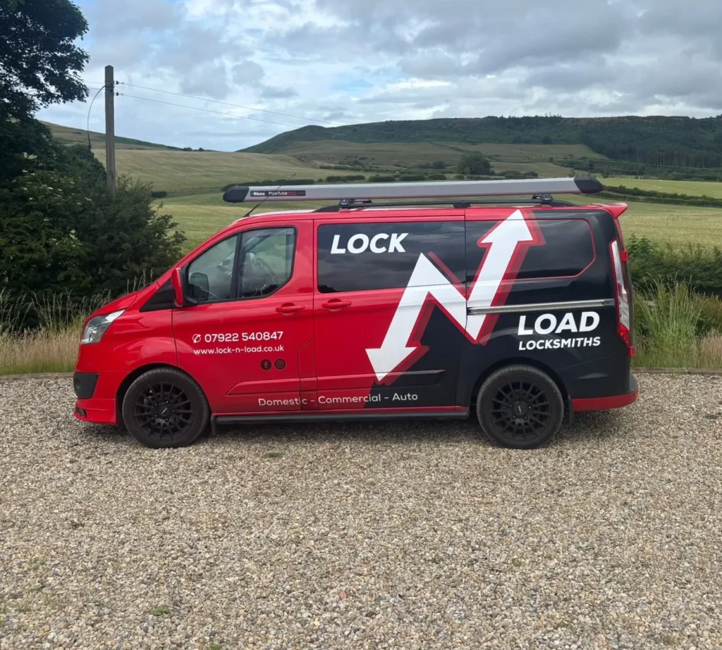 Lock N Load mobile locksmith van serving the North East